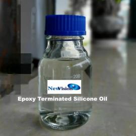 Epoxy terminated silicone oil